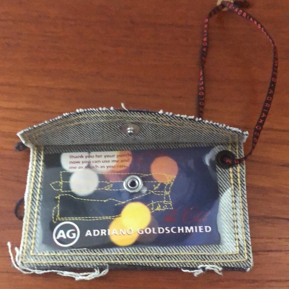 Adriano Goldschmied Denim card Holder - Picture 3 of 5